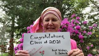 Class of 2021 Well-Wishes Video: Graduate School of Arts and Sciences